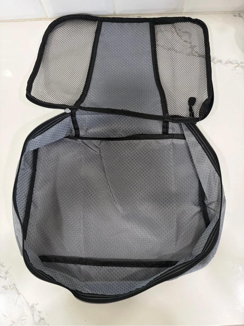 SHARPER IMAGE Travel Packing Cubes Breathable Mesh Quality Fabric Weekend NWOT